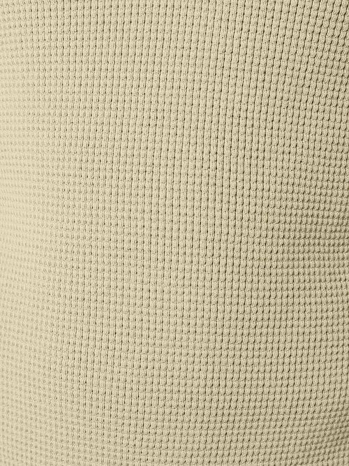 No Excess Half Zip Pullover Structure Melange Beige Product / Detail