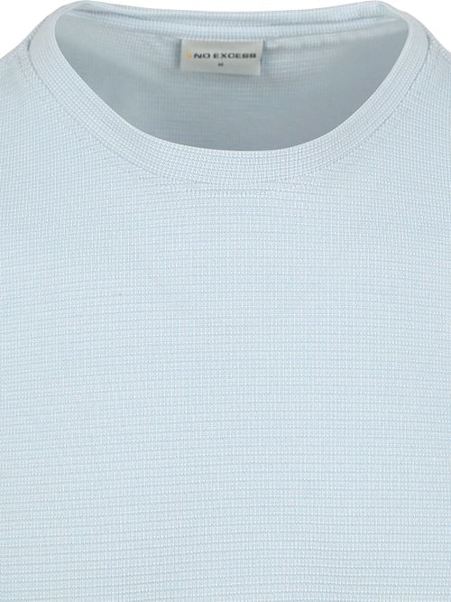 No Excess Structure T-Shirt Lichtblauw Product / Detail