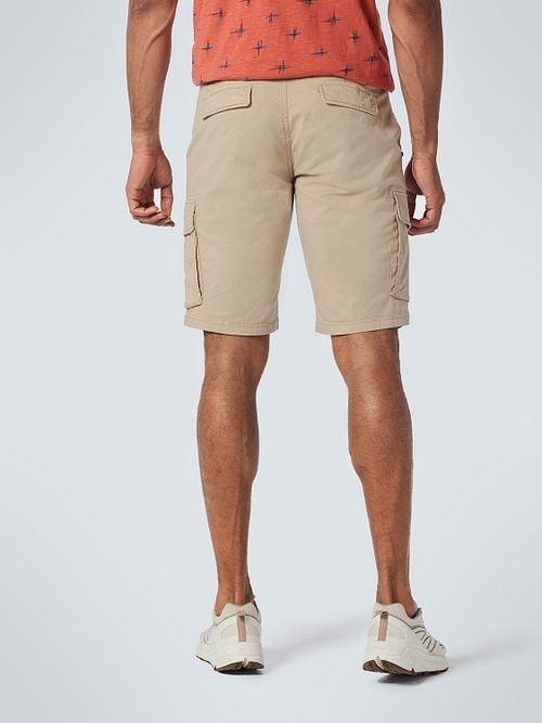 No Excess Cargo Garment Short Beige Model / Achterkant