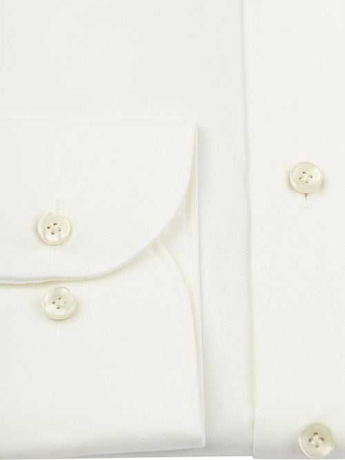 Profuomo Twill Shirt Off White Product / Detail