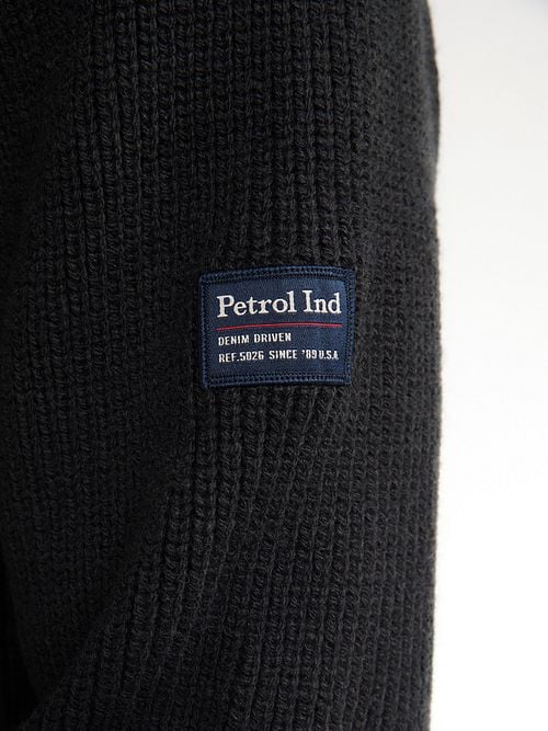 Petrol Half Zip Pullover Navy Product / Detail