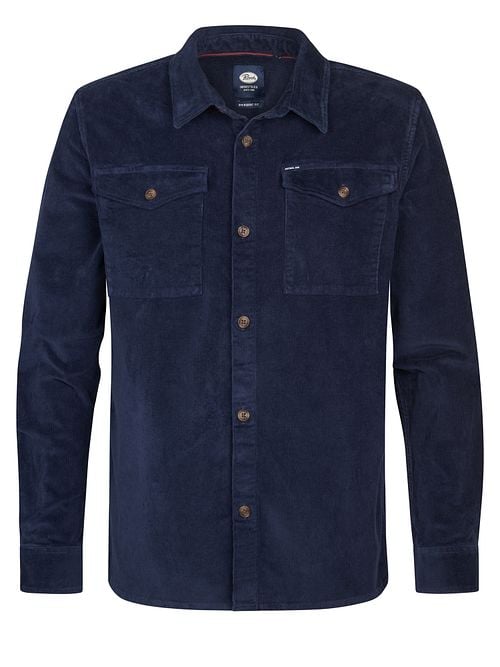 Petrol Shirt Corduroy Navy Product