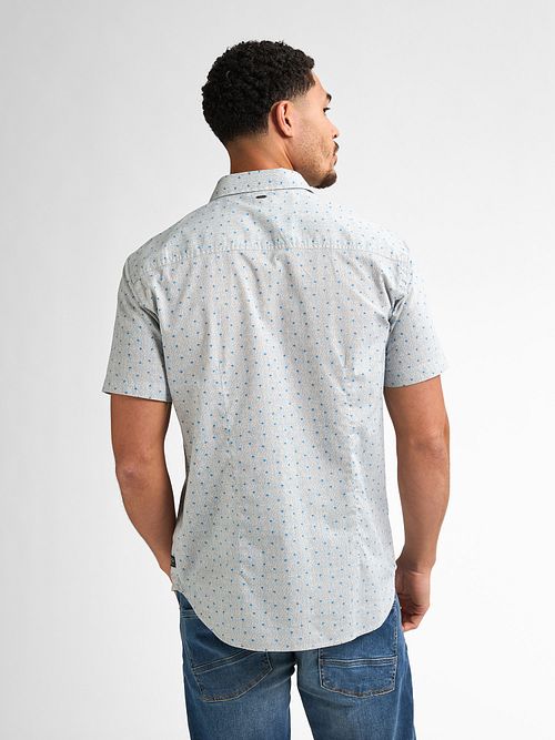 Petrol Shirt Starview Blue Model / Achterkant
