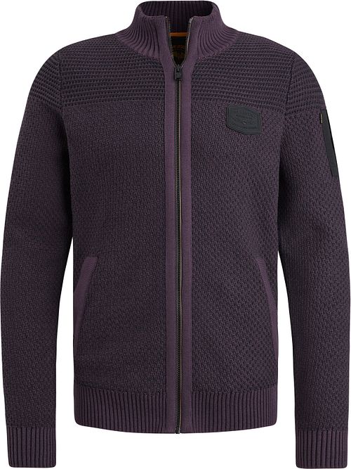 PME Legend Cardigan Knitted Structure Purple Product