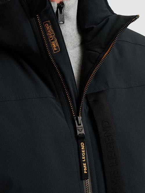 PME Legend Jacket Crewcat Navy Model / Detail