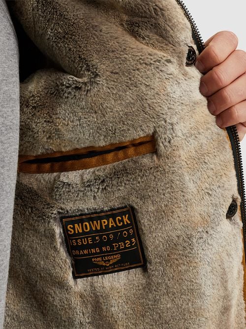PME Legend Jacket Snowpack Icon 2.0 Navy Model / Detail