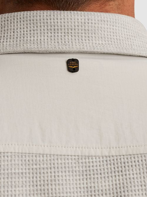 PME Legend Overshirt Jersey Waffle Grey