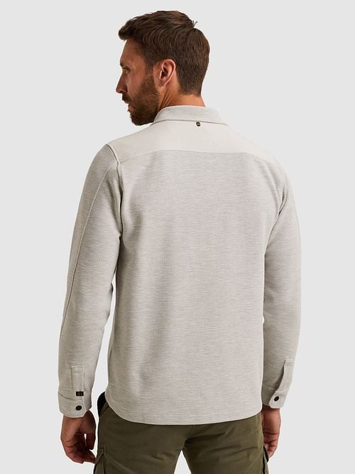 PME Legend Overshirt Jersey Waffle Grey