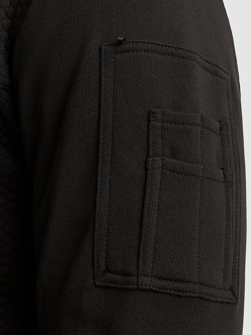 PME Legend Vest Jacquard Interlock Zwart