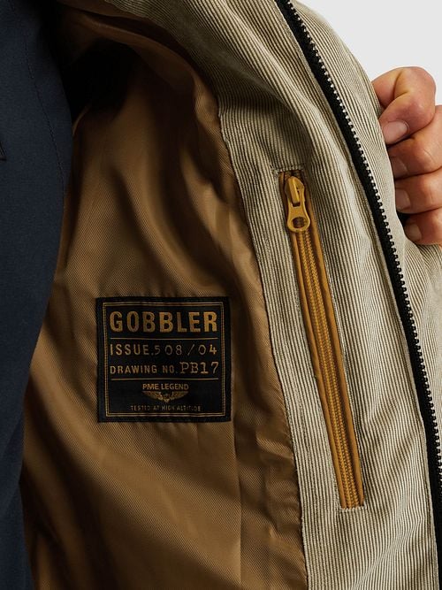 PME Legend Veste Gobbler Corduroy Beige