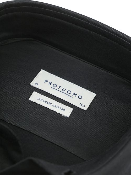 Profuomo Chemise Tricotée Japonais Anthracite Product / Detail