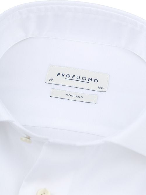 Profuomo Twill Hemd Weiß Product / Detail