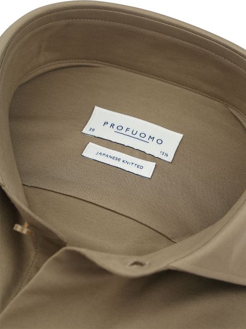 Profuomo Japanese Knitted Hemd Grün Product / Detail