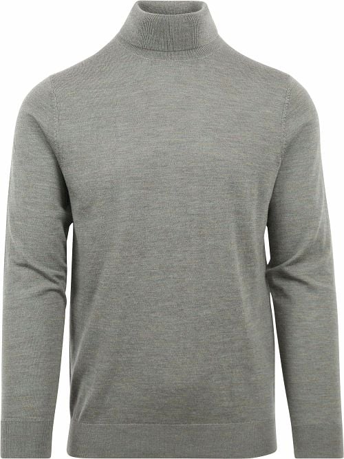 Profuomo Rollkragenpullover Merino Grün Product