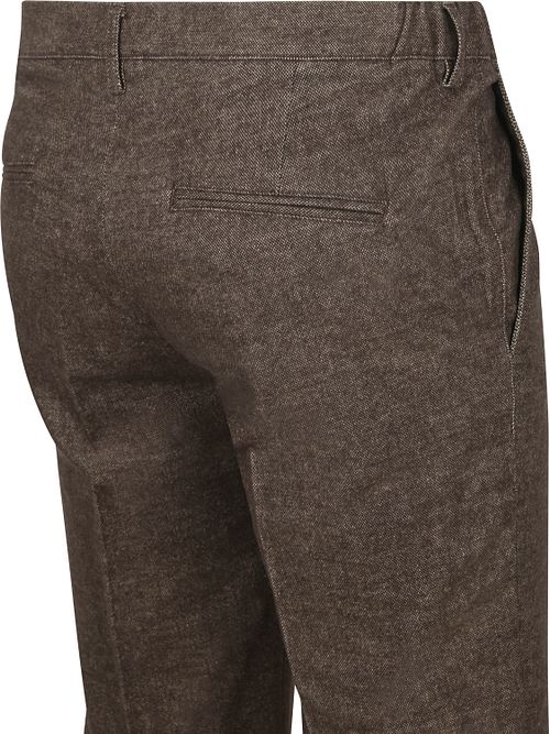 Profuomo Chino Flannel Brown