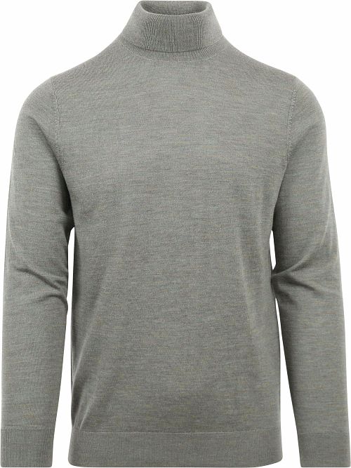 Profuomo Turtleneck Pullover Merino Green Product