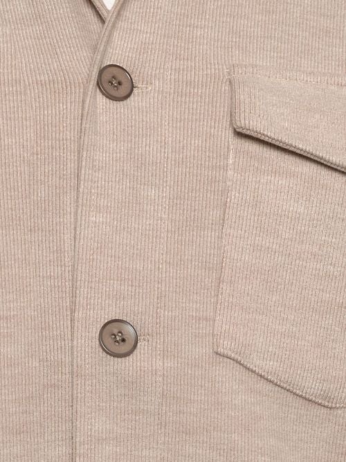 R2 Overshirt Ribcord Beige