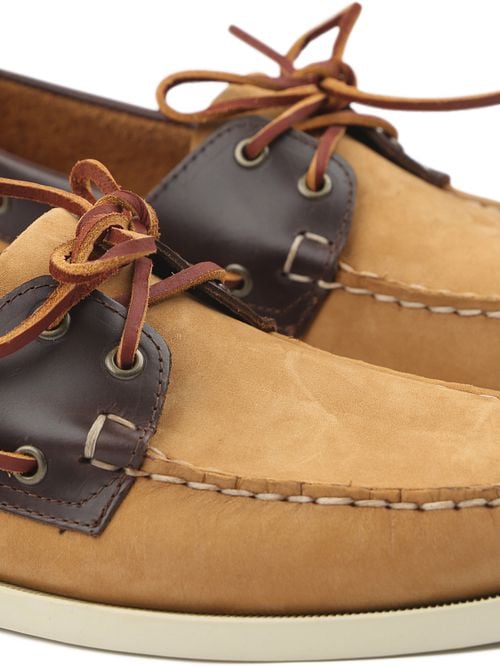 Sebago Bootschoenen Docksides Portland Beige Bruin Product / Detail