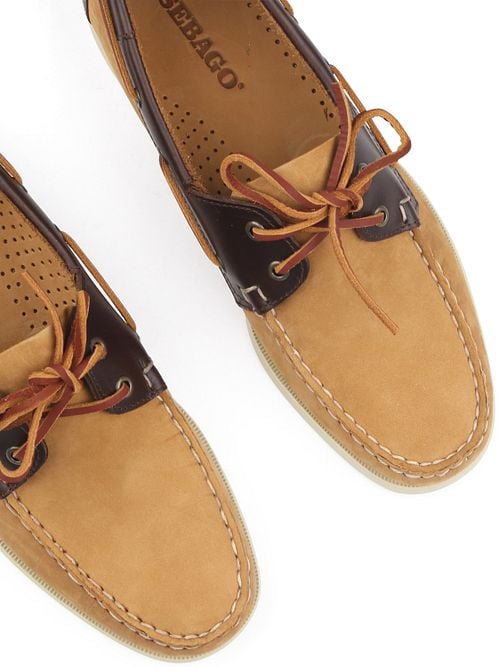 Sebago Bootschoenen Docksides Portland Beige Bruin Product / Detail