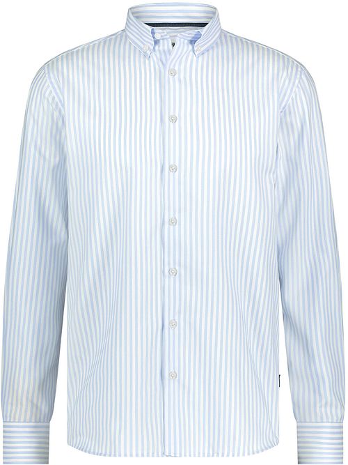 State of Art Chemise Dobby Rayures Bleu Clair Product