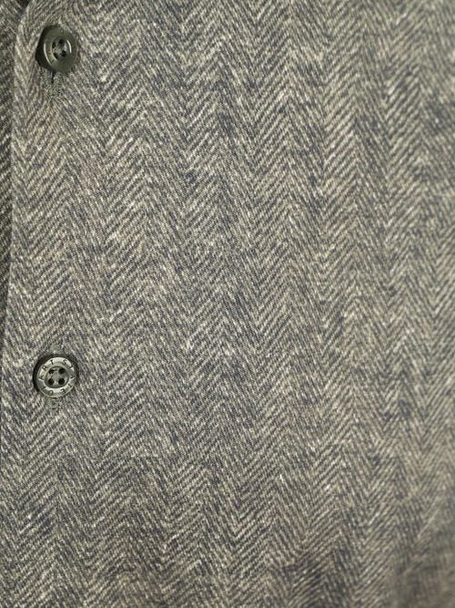State of Art Chemise Jersey Herringbone Verte Product / Detail