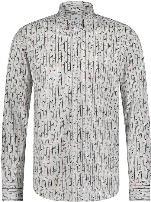 State of Art Chemise Violet Rayé Product