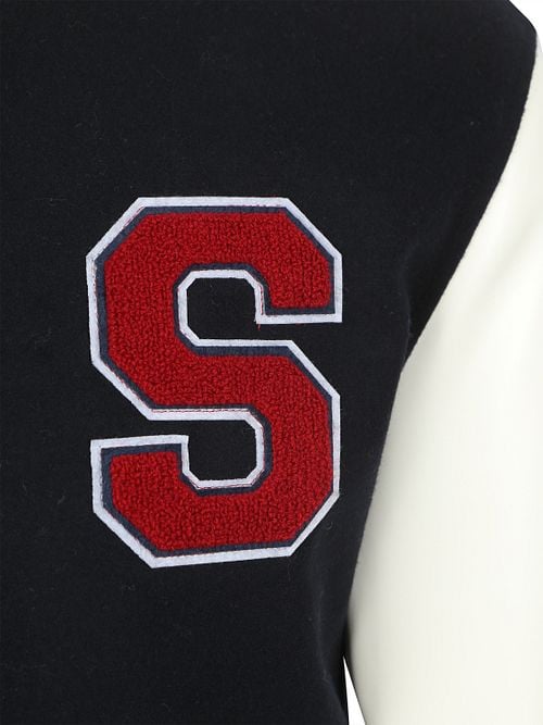 Steppin' Out Varsity Embroidery Jacket Navy Product / Detail