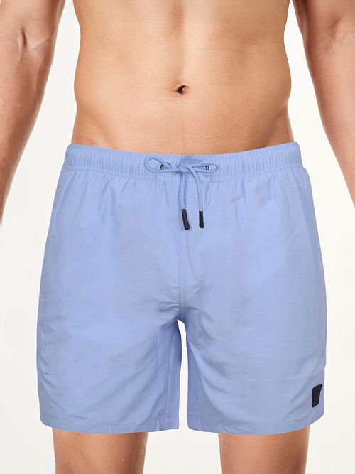 Suitable Badeshorts Plain Hellblau Model / Voorkant