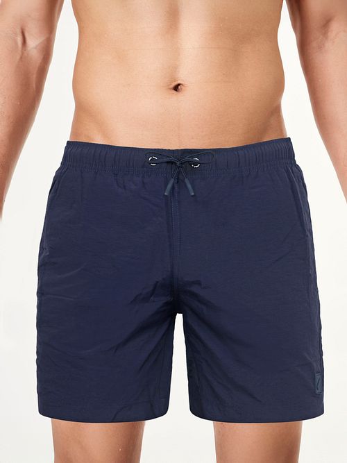 Suitable Badeshorts Plain Navy Model / Voorkant