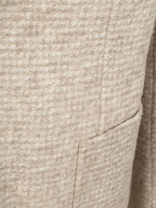 Suitable Knitted Blazer Unlined Beige