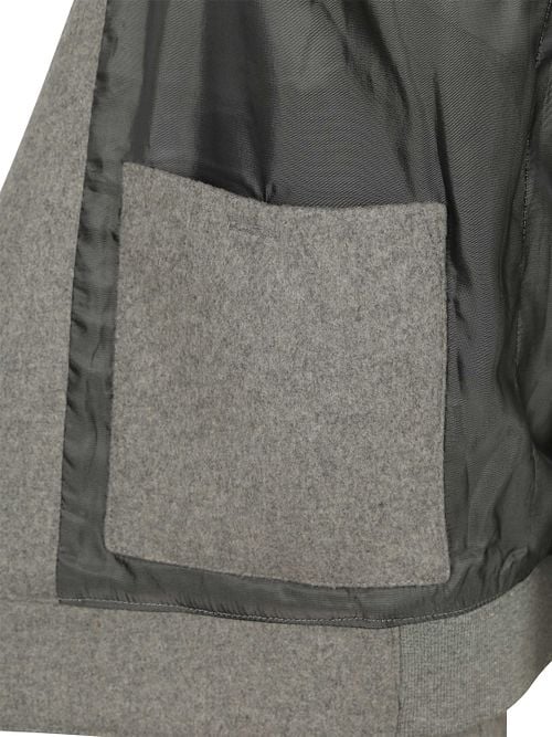 Suitable Bomberjacke Flanell Grau Product / Detail