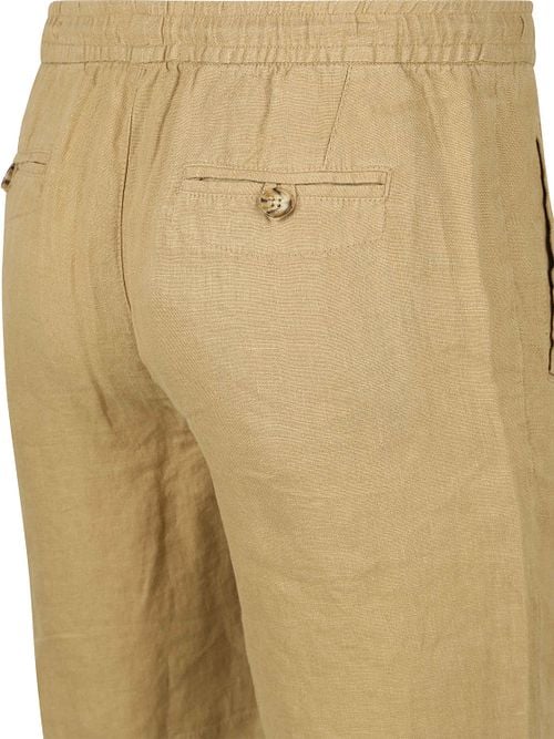 Suitable Linnen Beach Shorts Beige Product / Detail