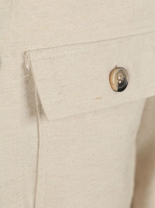 Suitable Drop Loop Overshirt Sand Product / Detail