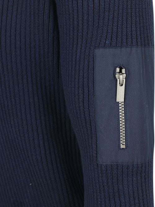 Suitable Mou Pullover Navy Product / Detail