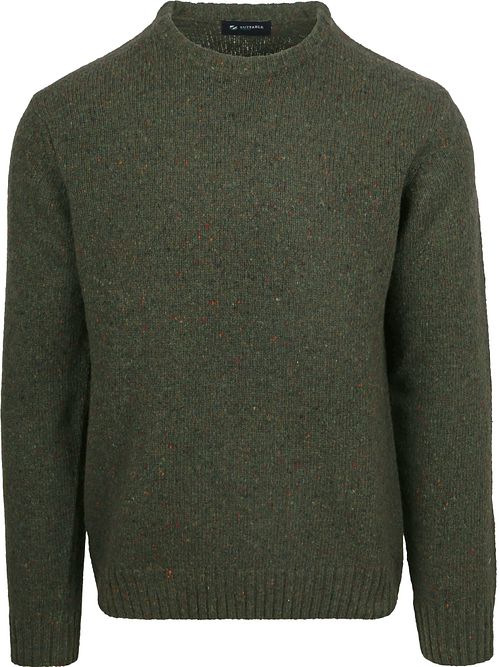 Suitable Pullover Tweed Wool Blend Grün Product