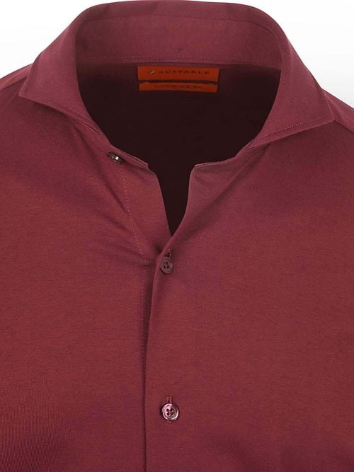 Suitable Sorona Shirt Wine Red
