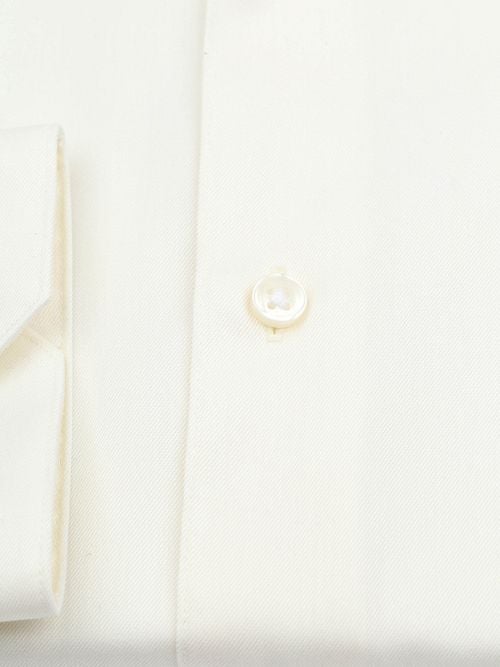 Suitable Shirt Extra Long Sleeves Twill Ecru