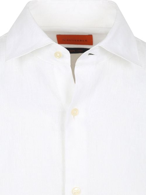Suitable Shirt Linen White Product / Detail