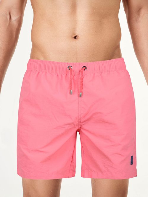 Suitable Swimshort Plain Pink Model / Voorkant