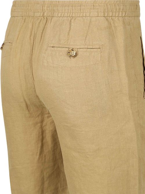 Suitable Linen Beach Shorts Beige Product / Detail