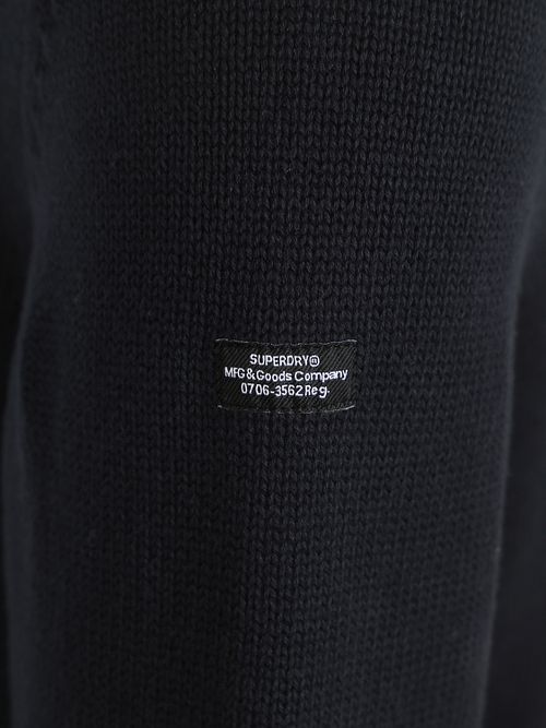 Superdry Half Zip Pullover Heavy Navy Product / Detail