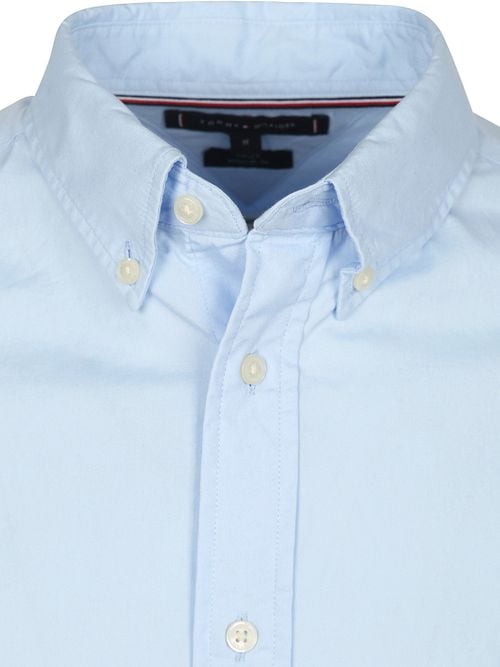 Tommy Hilfiger Poplin Overhemd Flex Lichtblauw Product / Detail