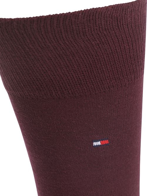 Tommy Hilfiger Classic 2-Pair Socks Burgundy Black