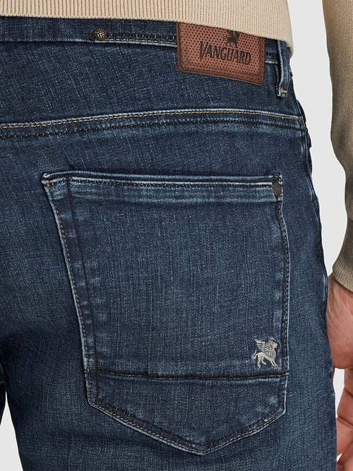 Vanguard Jeans V12 Rider Blue DBG Model / Detail