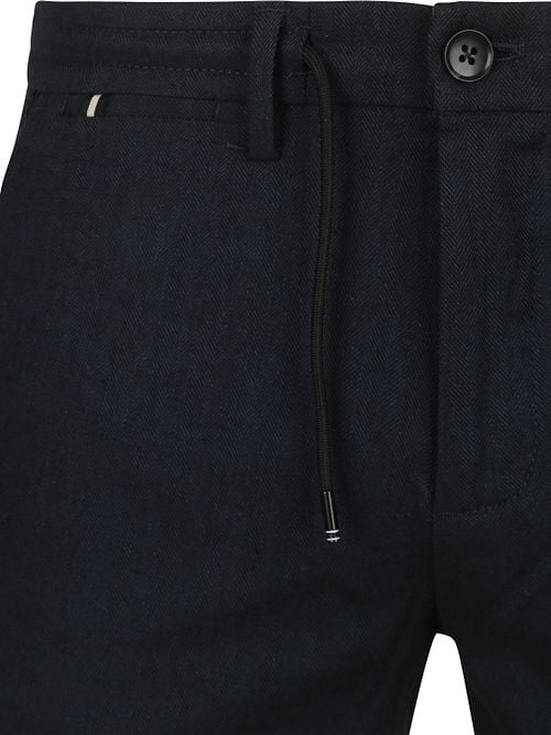 Vanguard V11 Short Herringbone Linen Blend Navy Product / Detail