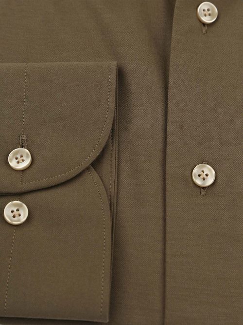 Profuomo Chemise Tricotée Japonais Vert Army Product / Detail
