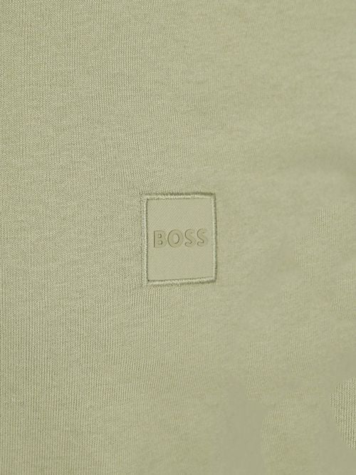 BOSS T-shirt Tales Vert Open Product / Detail