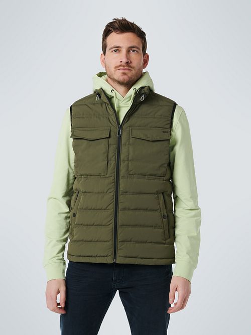 No Excess Veste sans manches Vert Model / Voorkant