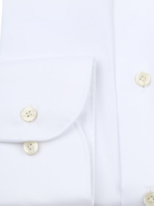 Profuomo Twill Shirt White Product / Detail