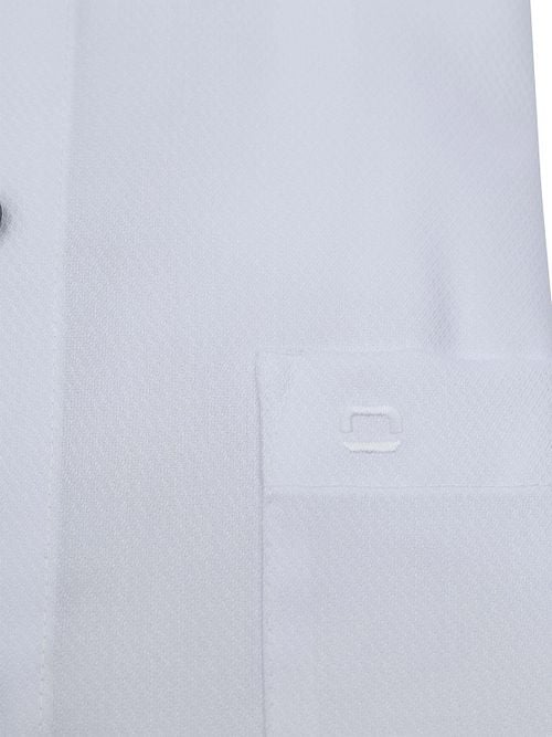 Olymp Luxor Overhemd Diamond Twill Wit Product / Detail